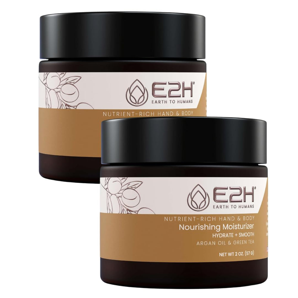 E2H Hand & Body Moisturizer | Vitamin-Enriched Nourishment | Diminishes Signs of Aging | Promotes Even, Brighter Complexion (2 Pack)