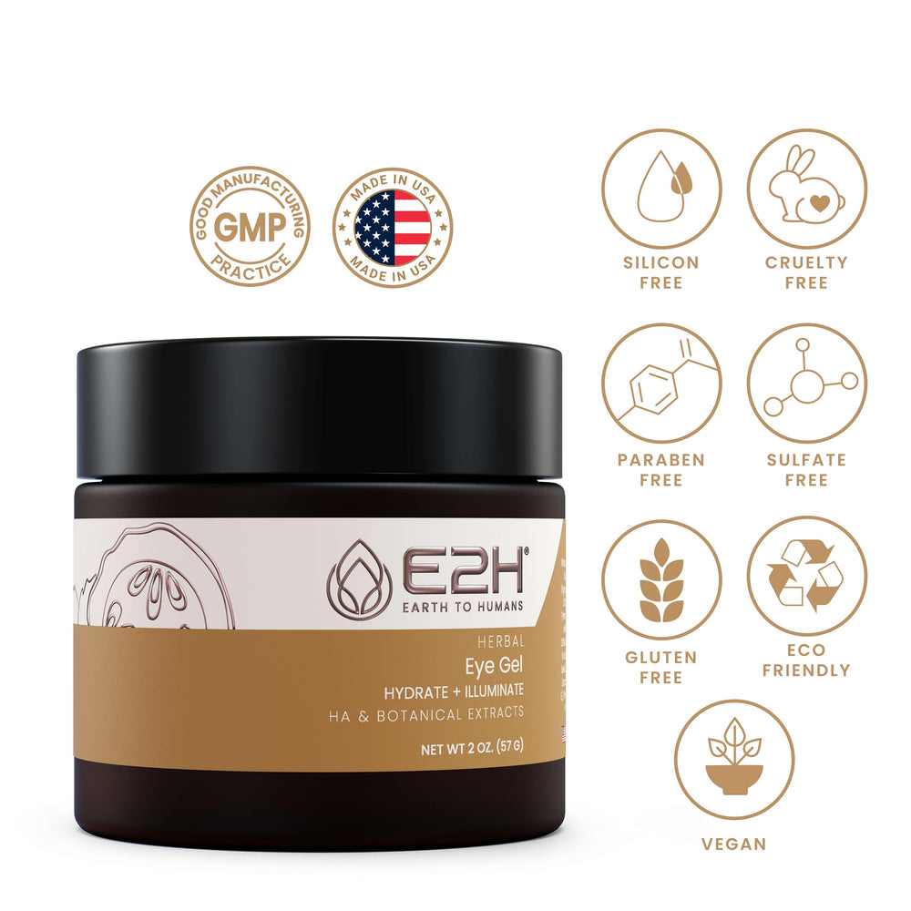 
                  
                    E2H Herbal Eye Gel | Soothes & Revitalizes | Reduces Puffiness & Dark Circles | Enhances Skin Suppleness
                  
                