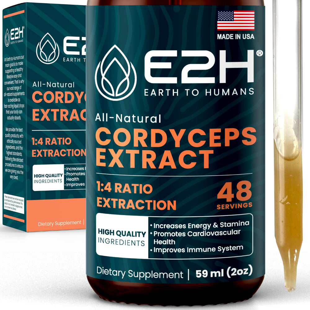 All-Natural CORDYCEPS MUSHROOM Liquid Extract