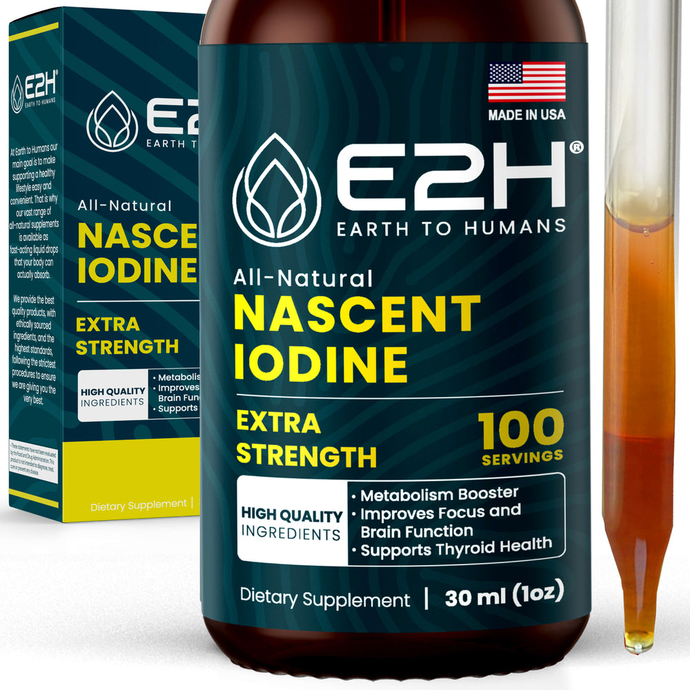 All-Natural Liquid NASCENT IODINE - Vegan