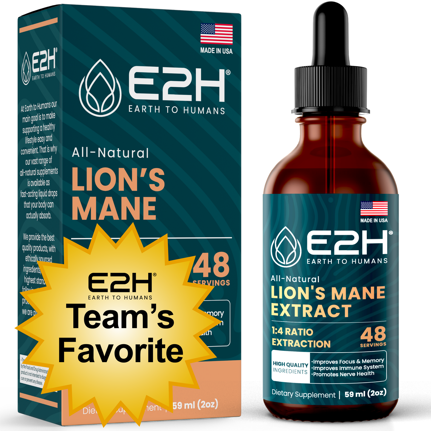 
                  
                    All-Natural LION'S MANE MUSHROOM Liquid Extract
                  
                