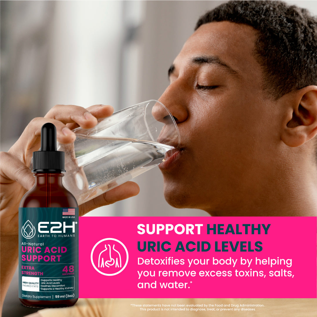 
                  
                    All-Natural URIC ACID SUPPORT Liquid Extract - E2H
                  
                