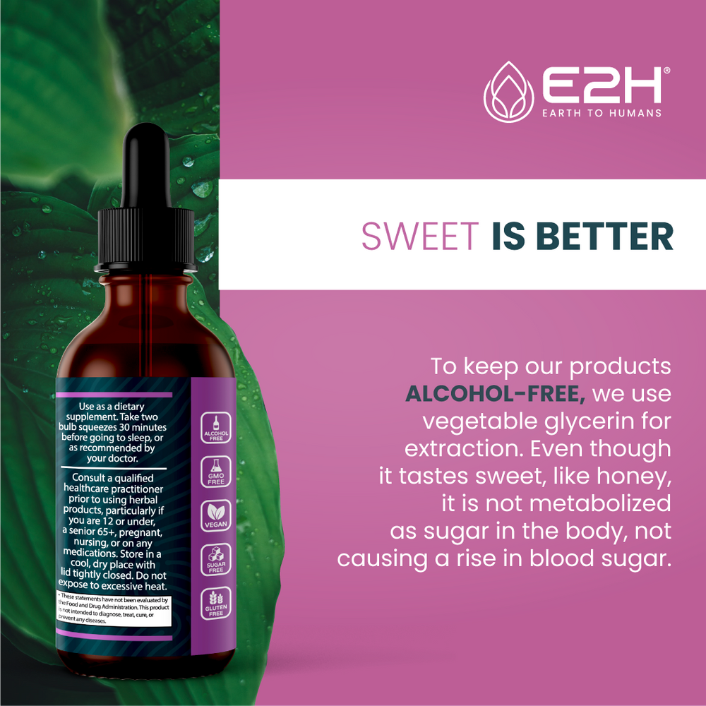 
                  
                    All-Natural SLEEP SUPPORT Liquid Extract - E2H
                  
                