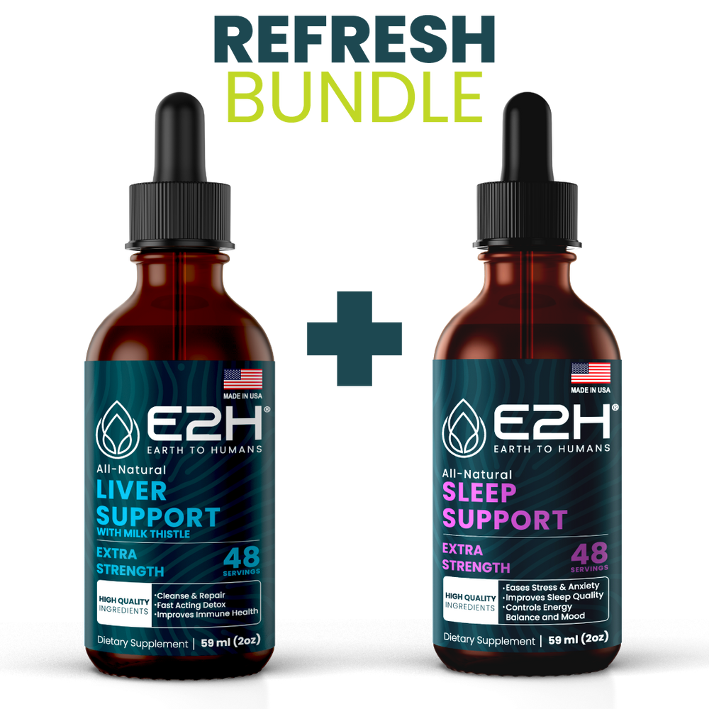 
                  
                    REFRESH BUNDLE (Liver Support + Sleep Support) - E2H
                  
                