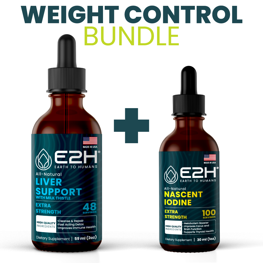 WEIGHT CONTROL BUNDLE (Liver Support + Iodine) - E2H