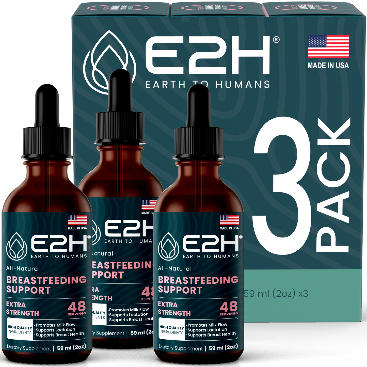 
                  
                    All-Natural BREASTFEEDING Support - Vegan - E2H
                  
                