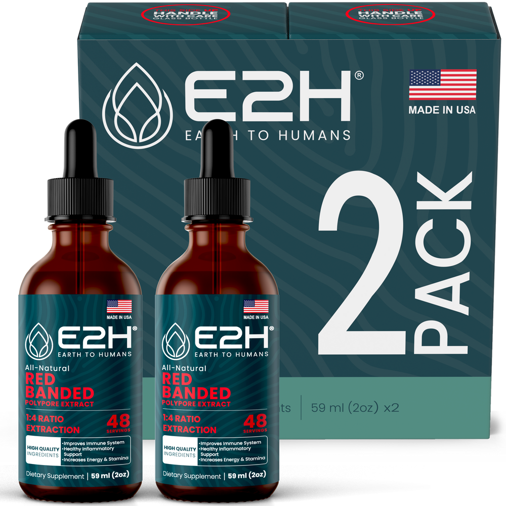 
                  
                    RED BANDED POLYPORE MUSHROOM Liquid Extract - E2H
                  
                