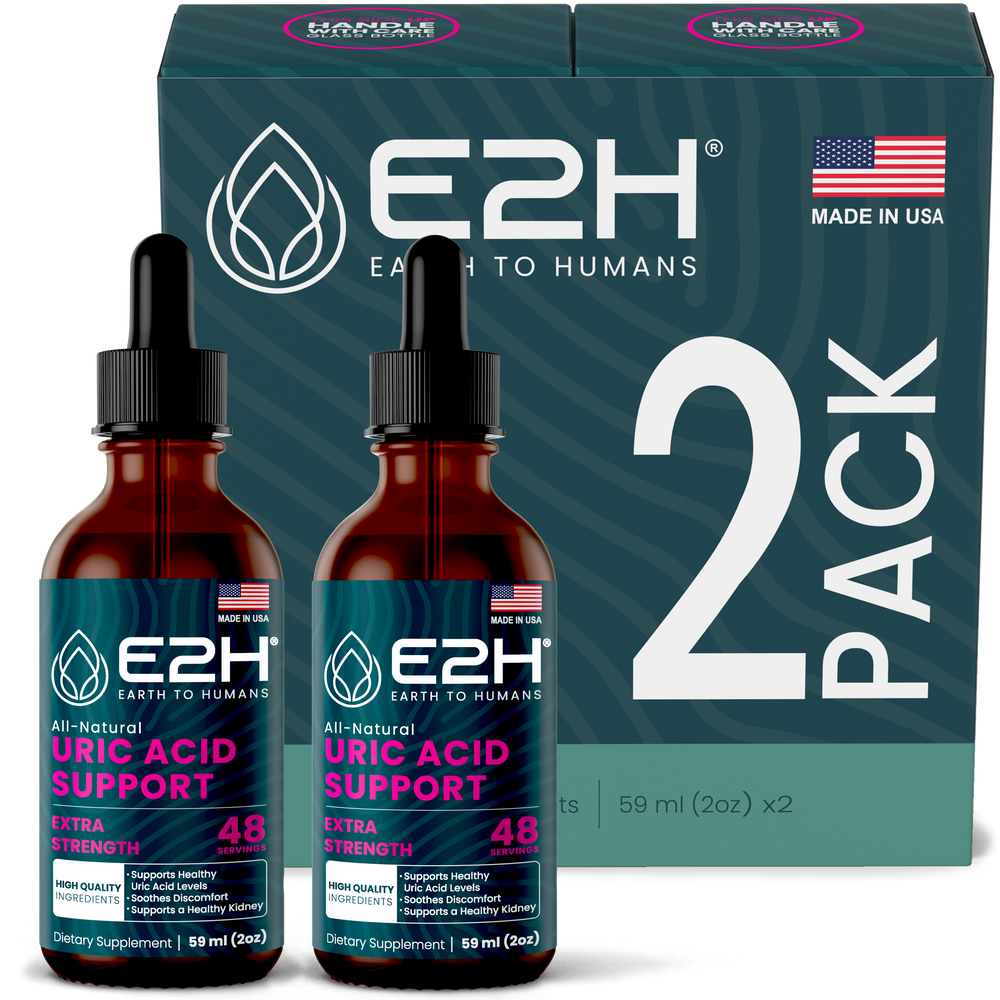 
                  
                    All-Natural URIC ACID SUPPORT Liquid Extract - E2H
                  
                
